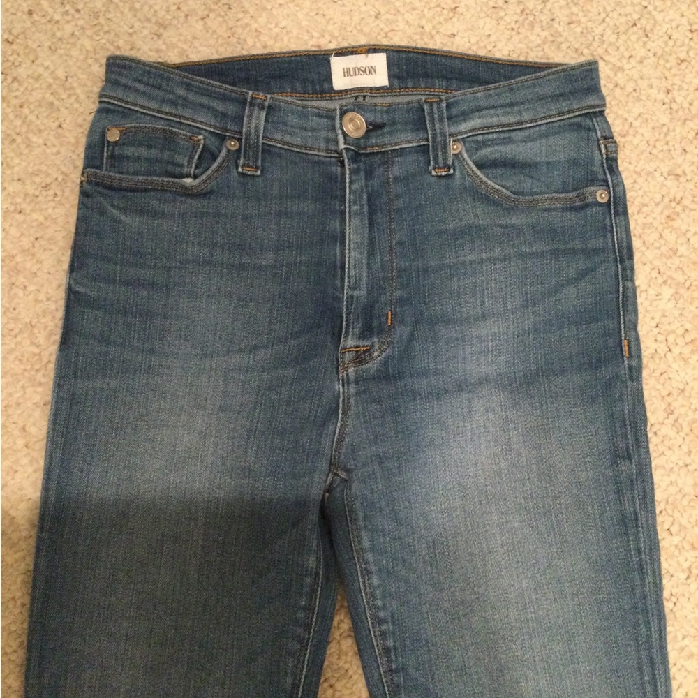 Hudson high rise super skinny jeans - Picture 2 of 8